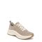 Dr. Scholl's Wannabe Knit Platform Lace-Up Women's Sneaker - Beige Fabric - Angle main