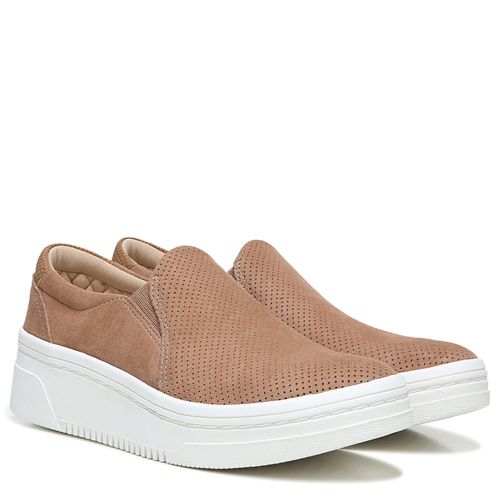 Dr. Scholl's Everywhere Sustainable Slip-on Women's Sneaker - Honey Suede - Pair