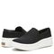 Dr. Scholl's Madison Next Slip-On Wedge Platform Sneaker - Black - pair left angle
