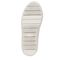 Dr. Scholl's Time Off Hi2 Women's Platform Comfort Sneaker - White Faux Leather - Bottom