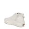 Dr. Scholl's Time Off Hi2 Women's Platform Comfort Sneaker - White Faux Leather - Swatch