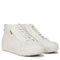 Dr. Scholl's Time Off Hi2 Women's Platform Comfort Sneaker - White Faux Leather - Pair