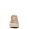 Dr. Scholl's Take It Easy Lace-Up Sustainable Women's Sneaker - Taupe Suede Leather - Front