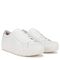 Dr. Scholl's Take It Easy Lace-Up Sustainable Women's Sneaker - White Leather - Pair