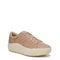 Dr. Scholl's Take It Easy Lace-Up Sustainable Women's Sneaker - Taupe Suede Leather - Angle main