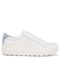 Dr. Scholl's Take It Easy Lace-Up Sustainable Women's Sneaker - White Leather - Right side