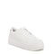 Dr. Scholl's Savoy Lace-up Women's Comfort Sneaker - White Synthetic - Angle main