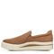 Dr. Scholl's Happiness Lo - Comfy Slip-On Women's Sneaker - Brown Fabric - Left Side