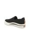 Dr. Scholl's Happiness Lo - Comfy Slip-On Women's Sneaker - Black Synthetic - Swatch