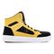 Volcom Evolve Men's Safety Toe High Top Skate Shoe - Comp Toe - SD10 - SR - Black And Yellow - Right side