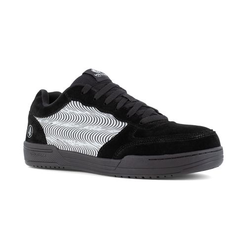 Volcom Hybrid Women's Composite Toe Static Dissipative Work Shoe - SD10 - SR - Black And Tower Grey - Angle main