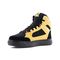 Volcom Evolve Men's Safety Toe High Top with Metarsal Guard Work Shoe - Comp Toe - SD10 - SR - Met Guard - Black And Yellow - Other Angle
