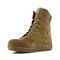 Volcom Men's 8" Comp Toe Work Boot - Stone Force - TAA Compliant - Slip-Resistant - Side Zipper - Coyote - Other Angle