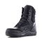 Volcom Men's 8" Tactical Boot with Side Zipper - Street Shield - Comp Toe - TAA Compliant - SR - Black - Other Angle