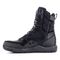 Volcom Men's 8" Tactical Boot with Side Zipper - Street Shield - Comp Toe - TAA Compliant - SR - Black - Left side