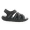 Propet TravelActiv Adventure Women's Walking Sandal - Black - outside view