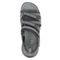 Propet TravelActiv Adventure Women's Walking Sandal - Black - top view