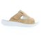 Propet TravelActiv Sedona Women's Slide Sandal - Oyster - outside view