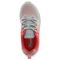 Propet Ultra Women's Shoe - Lt Grey/salmon - top view