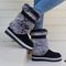 Bearpaw Retro Tama Women's Winter Boots - Black/gray Lifestyle