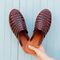 Bearpaw ZELDA Women's Sandals - 2965W - Walnut - lifestyle view