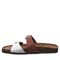 Bearpaw JULIETA II Women's Sandals - 3005W - Saddle/white - side view