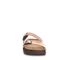 Bearpaw JULIETA II Women's Sandals - 3005W - Luggage/rose Gold - front view