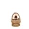 Bearpaw TABITHA YOUTH Youth's Slippers - 2973Y - Iced Coffee/leopard Trim - back view