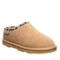 Bearpaw TABITHA YOUTH Youth's Slippers - 2973Y - Iced Coffee/leopard Trim - angle main