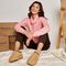 Bearpaw MARTIS Women's Slippers - 3038W - Iced Coffee Solid - lifestyle view