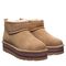 Bearpaw Retro Shorty Women's Ankle Boots - 2940w - Iced Coffee