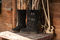 Bearpaw Theo Aged Black Studded Women's Tall Boots -  3044w  Black  Theoagedblack Ls1  20350