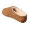 Lamo Jules Women's Comfort Slippers EW2350 - Chestnut / Solid - Top View