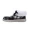 Kids' Comfort Shoe - Lamo Cassidy CK2152 - Black Plaid - Back View