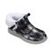 Kids' Comfort Shoe - Lamo Cassidy CK2152 - Black Plaid - Side View