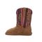 Kids' Winter Boots - Lamo Wrangler CK2316 - Chestnut/multi - Back View