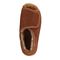 Lamo APMA Men's Open Toe Wrap Slippers CM2337 - Chestnut - Back Angle View