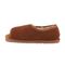 Lamo APMA Men's Open Toe Wrap Slippers CM2337 - Chestnut - Back View