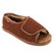 Lamo APMA Men's Open Toe Wrap Slippers CM2337 - Chestnut - Side View