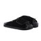 Lamo APMA Men's Slide Wrap Slippers CM2338 - Black - Pair View with Bottom