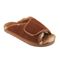Lamo APMA Men's Slide Wrap Slippers CM2338 - Chestnut - Side View
