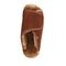 Lamo APMA Men's Slide Wrap Slippers CM2338 - Chestnut - Pair View