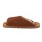 Lamo APMA Men's Slide Wrap Slippers CM2338 - Chestnut - Back View