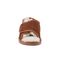 Lamo APMA Women's Open Toe Wrap Women's Slippers CW2337 - Chestnut - Front View