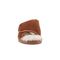 Lamo APMA Women's Slide Wrap Slippers CW2338 - Chestnut - Front View