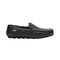 Lamo Grayson Men's Leather Slippers EM2254 - Black - Side View