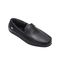 Lamo Grayson Men's Leather Slippers EM2254 - Black - Side View