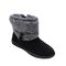 Lamo Dharma Women's Suede Boots EW2257 - Black - Side View