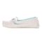 Lamo Selena Moc Women's Moccasin Slippers EW2304 - Pale Grey - Front View