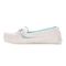 Lamo Selena Moc Women's Moccasin Slippers EW2304 - Pale Grey - Front View